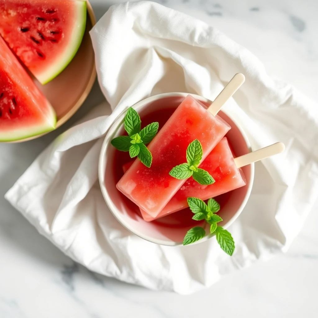 Watermelon Mint Hydration Pops: A Cool Treat for Your Dog step 6