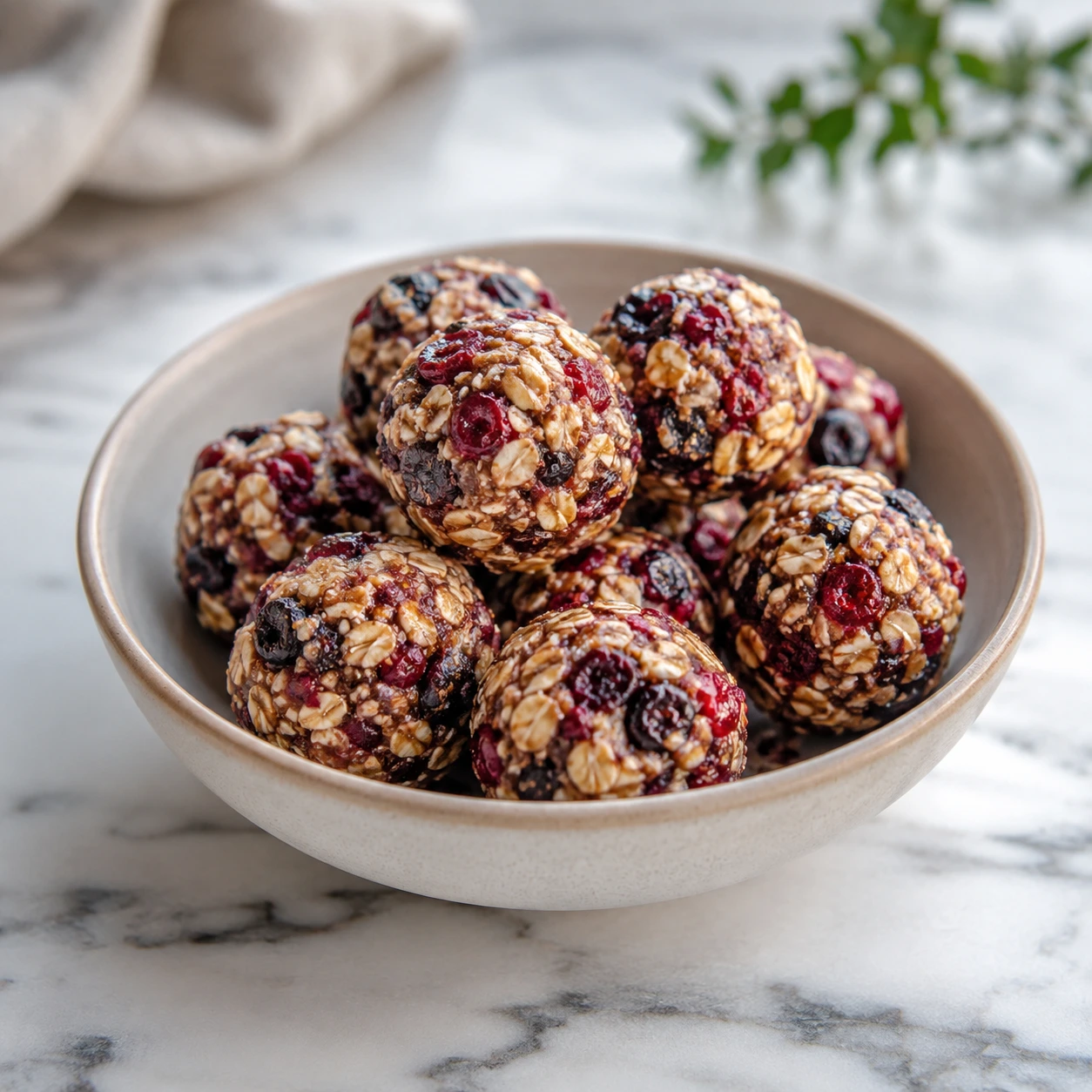 Whip Up Healthy, Colorful 3-Ingredient Oat and Berry Bird Bites step 4