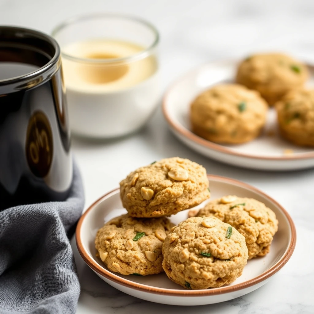 Wholesome 3-Ingredient Zucchini Oat Biscuits for Dogs Watching Their Weight step 2