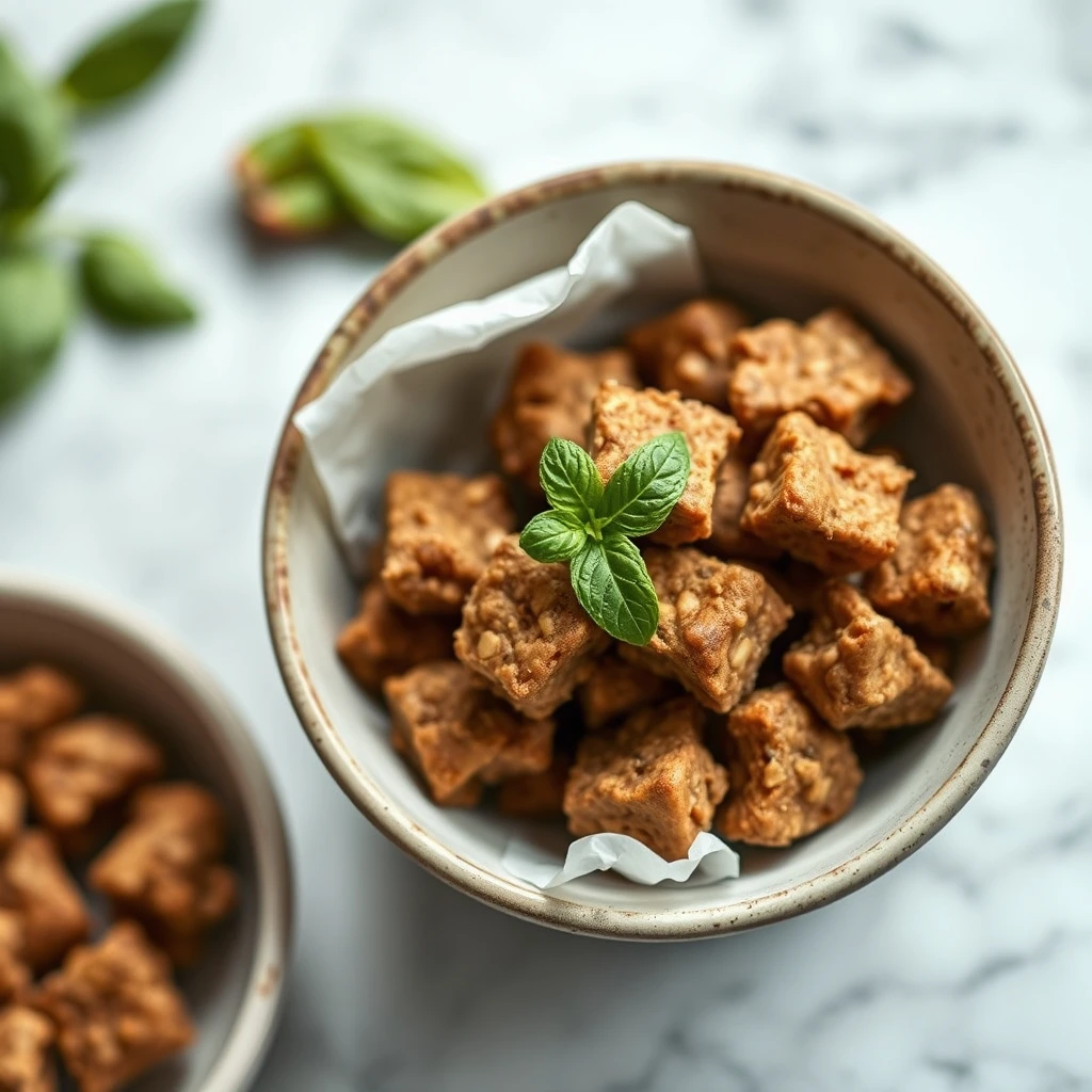 Wholesome Apple and Basil Dehydrated Chews for Dogs, Rabbits, and Small Pets step 1