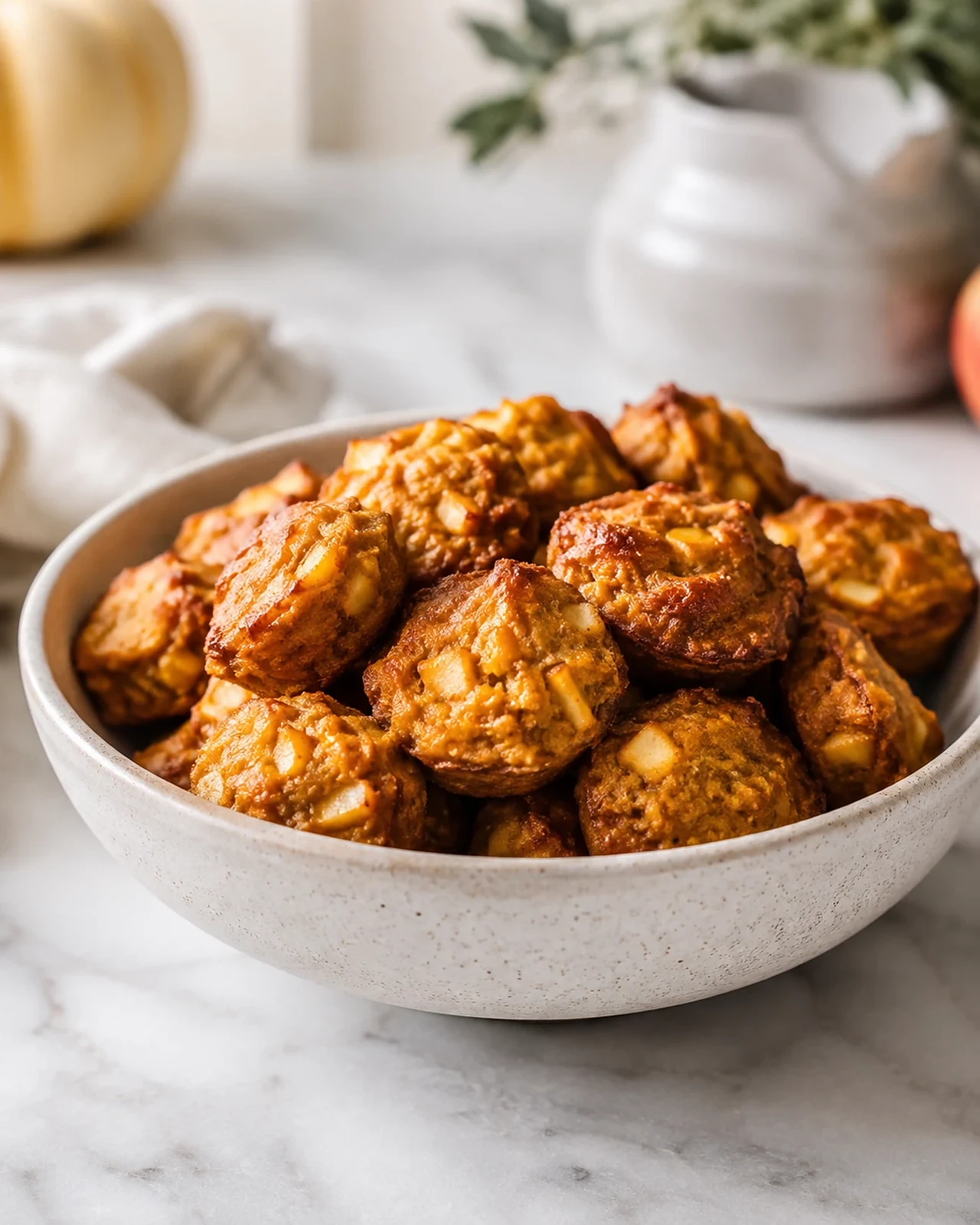 Wholesome Baked Pumpkin Apple Bites for Dogs: a Simple, Peanut-Free Treat