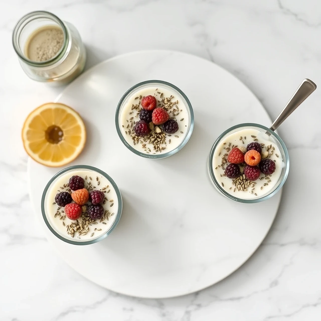 Wholesome Chia Seed Pudding Cups: a Hydrating Superfood Treat for Dogs and Cats