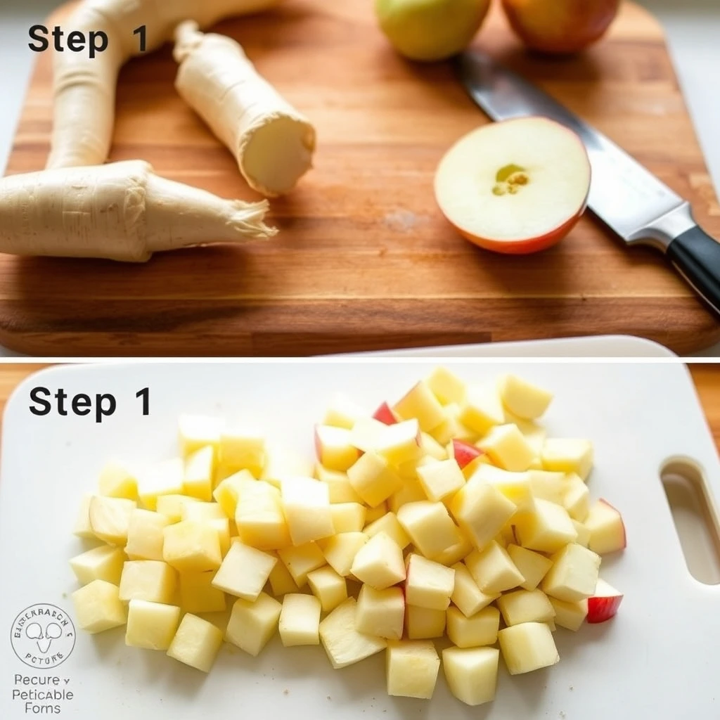 Wholesome Parsnip and Apple Dog Chews: A Fiber-Rich Treat step 1