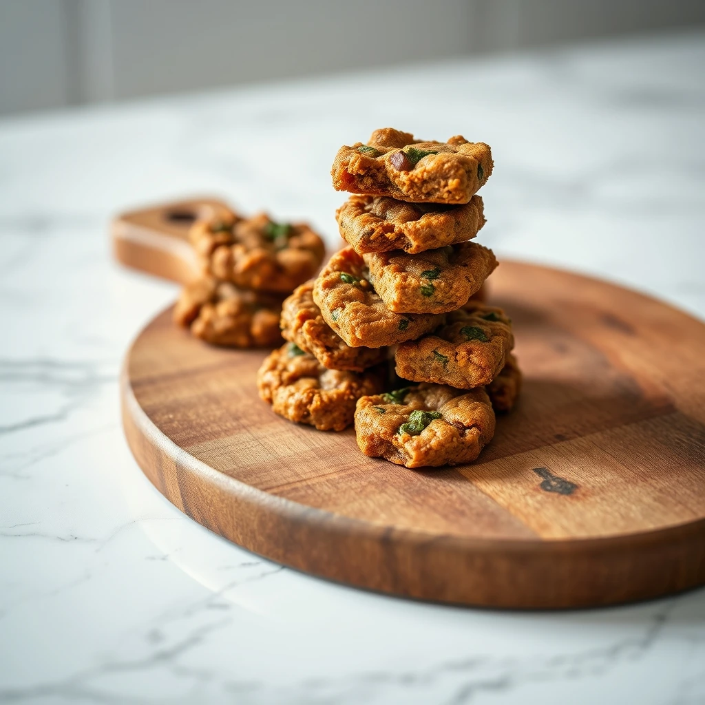 Wholesome Peanut-Free Pumpkin & Spinach Dog Chews step 5