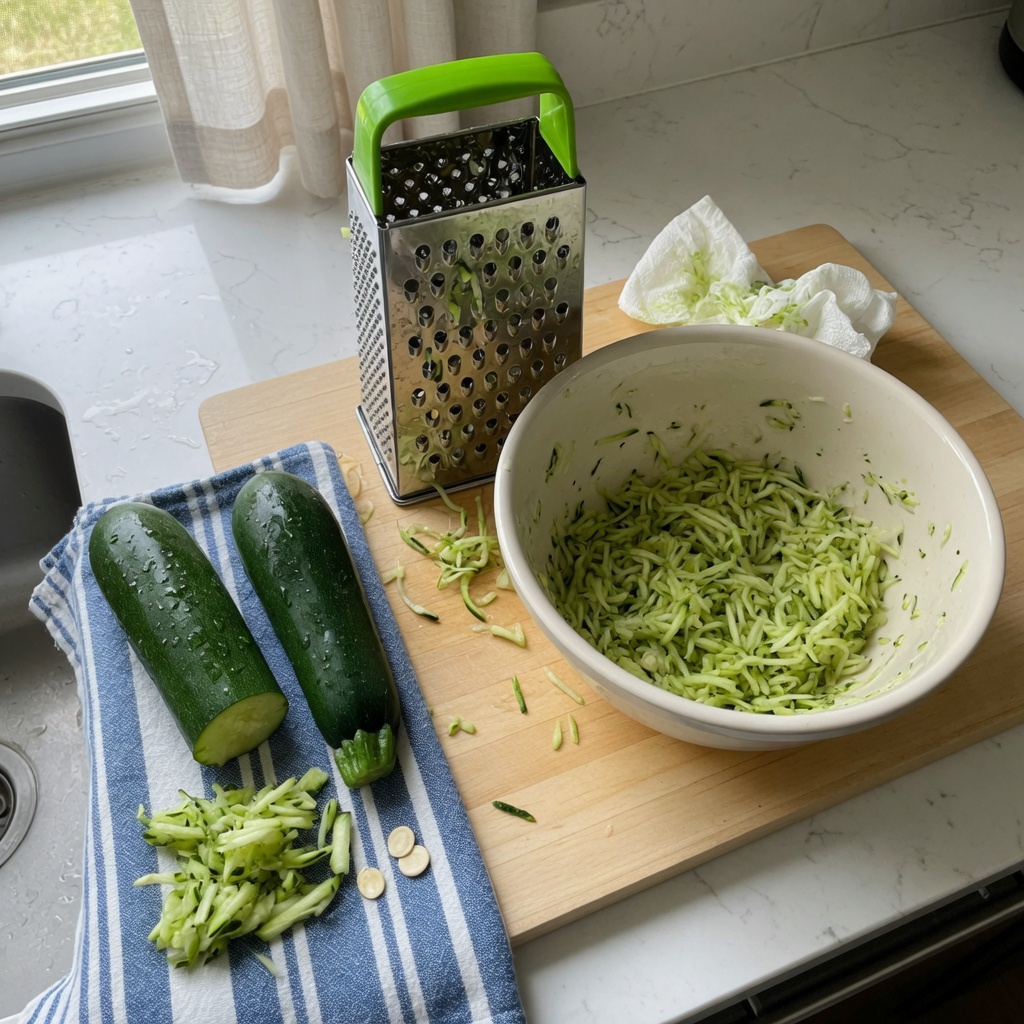 Zucchini Blueberry Pupsicles for Dogs step 1