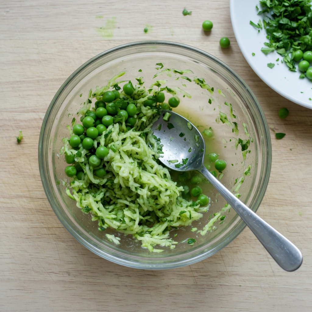 Zucchini Pea Guinea Pig Mash step 5