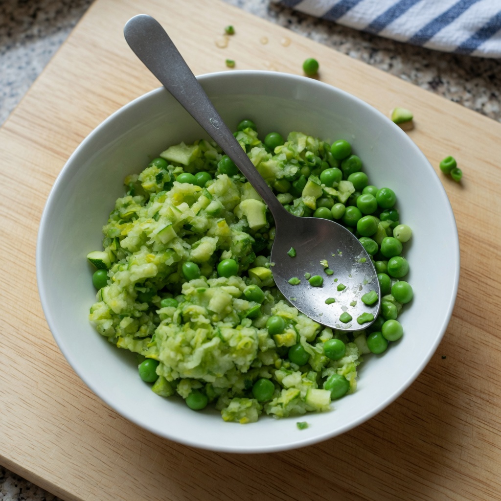 Zucchini Pea Guinea Pig Mash step 6